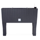Doniczka Rato case high antracyt Prosperplast DRTC600H-S433