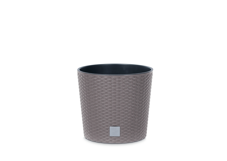 Donica RATO ROUND - mocca Prosperplast DRTUS300L-7529U