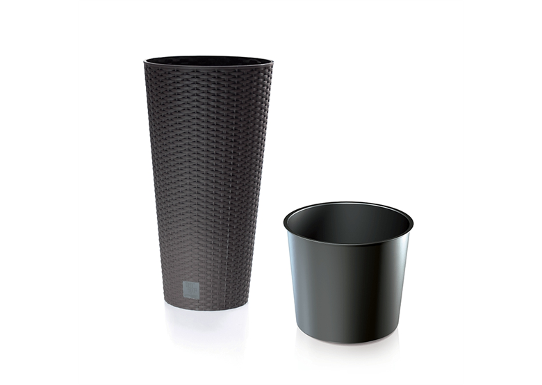 Doniczka RATO TUBUS - umbra Prosperplast DRTUS400-440U