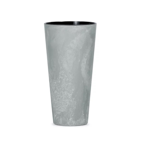 Doniczka Tubus Slim Beton Effect Prosperplast DTUS250E-422U