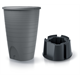 Zbiornik na deszczówkę smooth gray peruno Prosperplast IDPE260S-429U