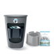 Pojemnik na deszczówkę 260l PERUNO antracyt Prosperplast IDPE260S-S433