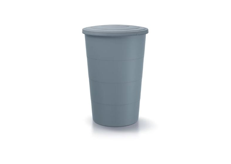 Pojemnik na deszczówkę 160l SMOOTH smooth gray Prosperplast IDSM160-429U