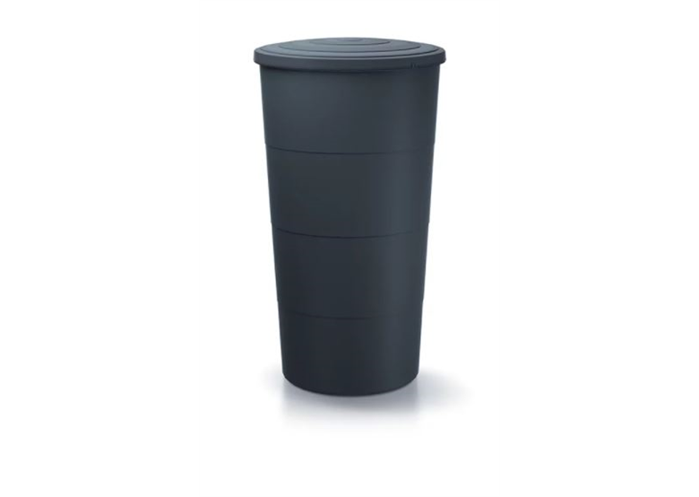 Pojemnik na deszczówkę 200l antracytowy smooth Prosperplast IDSM200-S433