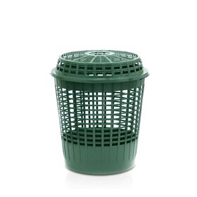 Kosz CAGE - zielony leśny Prosperplast IKOSZ60-G851