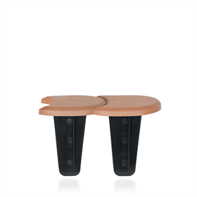 Palisada Płaska kamień - terakota Prosperplast IPAK2-R624