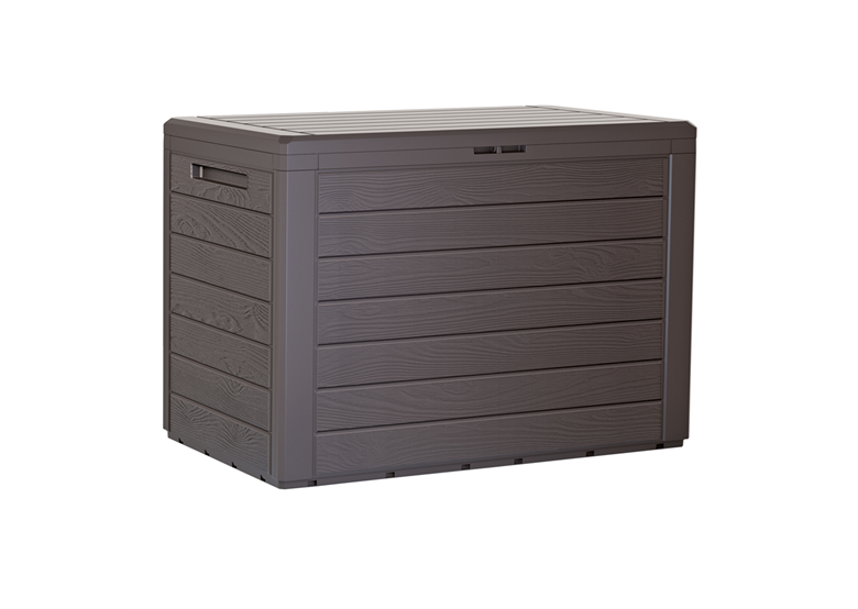 Skrzynia ogrodowa WOODEBOX 190l umbra Prosperplast MBWL190-440U