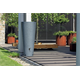 Zbiornik na deszczówkę 320l TUBO grys granit Prosperplast RWT320-431UG