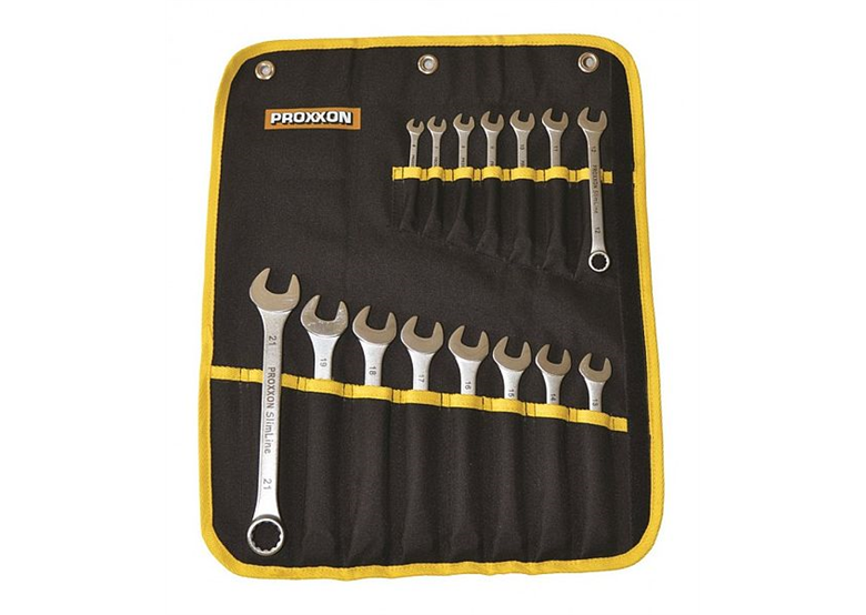 Zestaw kluczy płasko-oczkowych 15szt. Proxxon PR23821 Futeral