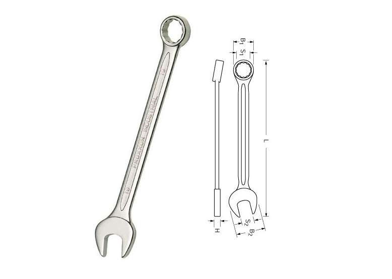 Klucz płasko-oczkowy 6 mm Proxxon PR23906