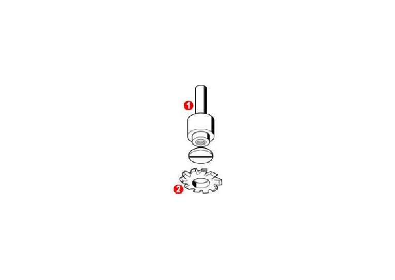 Frez zebaty ze stali HSS nr,1 Proxxon PR24426