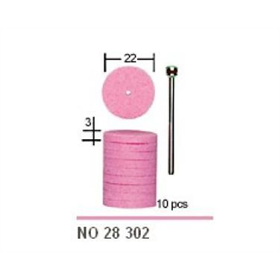Tarcze szlifierskie z korundu 22mm, 10szt, Proxxon PR28302