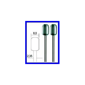 Frez ze stali wolframowo - wanadowej cylindrowychy O  8 mm Proxxon PR28726