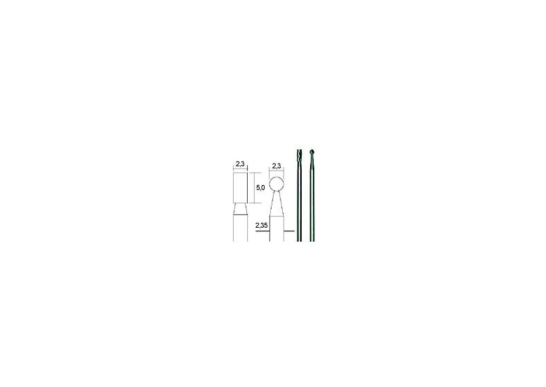 Frez HM O 2,3 mm Proxxon PR28750