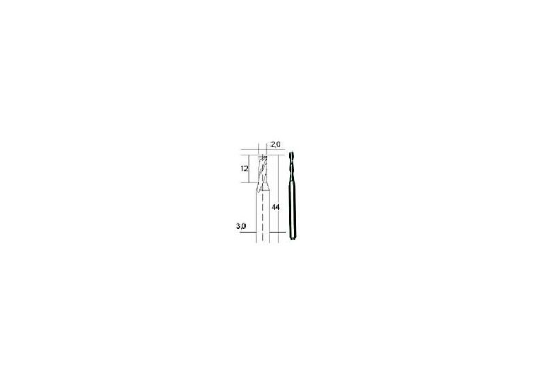 Multi frez ze stali HM, O 2 mm Proxxon PR28759