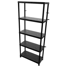 Regał warsztatowy z tworzywa sztucznego Qbrick Regular Shelving System 74/32x5