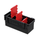 Zestaw modułowych pojemników Qbrick System Custom Deep Modular Bin Set