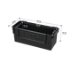 Zestaw modułowych pojemników Qbrick System Custom Deep Modular Bin Set