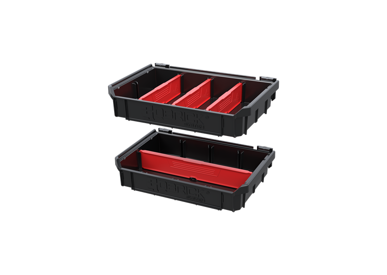 Modułowe półki Qbrick System Custom TOOLBOX SHELF SET