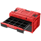 Skrzynka z szufladami Qbrick System ONE 2.0 DRAWER 2 Plus TOOLBOX EXPERT RED Ultra HD Custom