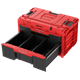 Skrzynka z szufladami Qbrick System ONE 2.0 DRAWER 2 Plus TOOLBOX EXPERT RED Ultra HD Custom
