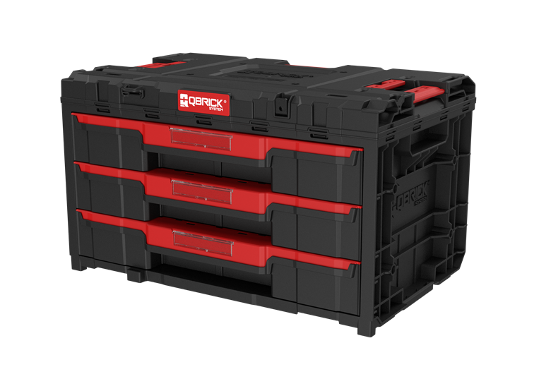 Skrzynka z szufladami Qbrick System ONE 2.0 DRAWER 3 TOOLBOX