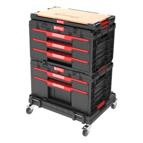 Zestaw szuflad na platformie kołowej Qbrick System ONE 2.0 WORKSHOP DRAWERS SET nr 4