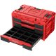 Zestaw szuflad na platformie kołowej Qbrick System ONE 2.0 WORKSHOP DRAWERS SET nr 5 RED Ultra HD Custom