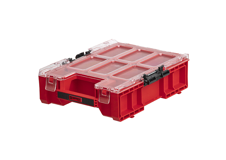 Organizer z wyjmowanymi kubełkami Qbrick System ONE ORGANIZER M PLUS RED Ultra HD