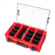 Duży organizer z kubełkami i adapterami Qbrick System ONE RED Ultra HD Organizer 2XL PROMO