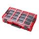 Duży organizer z kubełkami i adapterami Qbrick System ONE RED Ultra HD Organizer 2XL PROMO