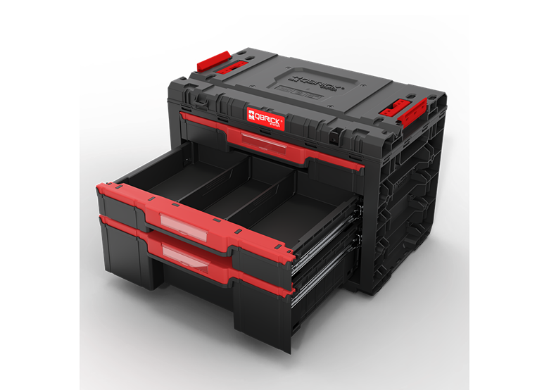 Skrzynka z szufladami Qbrick System PRIME DRAWER 3 TOOLBOX BASIC