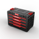 Skrzynka z szufladami Qbrick System PRIME DRAWER 4 TOOLBOX BASIC
