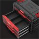 Skrzynka z szufladami Qbrick System PRIME DRAWER 4 TOOLBOX BASIC