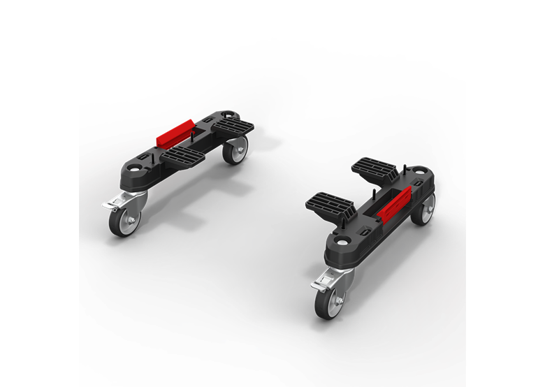 Kółka do szuflad Qbrick System PRIME DRAWERS MOBILE ADAPTERS