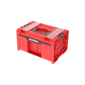 Skrzynka z szufladą Qbrick System PRO 2.0 DRAWER 1 TOOLBOX PROFI BASIC RED Ultra HD Custom