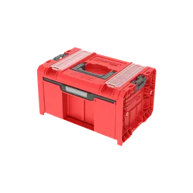 OKAZJA Skrzynka z szufladą Qbrick System PRO 2.0 DRAWER 1 TOOLBOX PROFI BASIC RED Ultra HD Custom