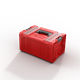 Skrzynka z szufladą Qbrick System PRO 2.0 DRAWER 1 TOOLBOX PROFI BASIC RED Ultra HD Custom