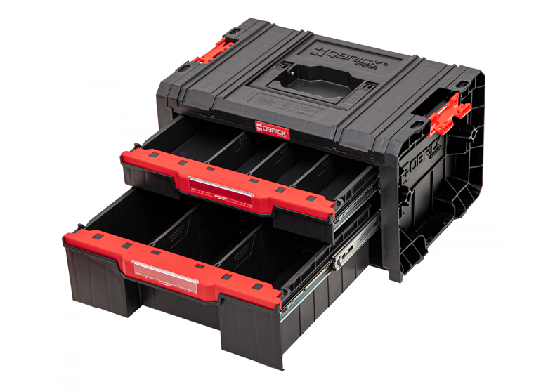 Skrzynka z szufladami Qbrick System PRO 2.0 DRAWER 2 TOOLBOX BASIC