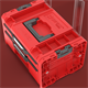 Skrzynka z szufladami Qbrick System PRO 2.0 DRAWER 2 TOOLBOX PROFI EXPERT RED Ultra HD Custom