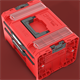 Skrzynka z szufladami Qbrick System PRO 2.0 DRAWER 2 TOOLBOX PROFI EXPERT RED Ultra HD Custom