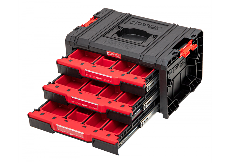 Skrzynka z szufladami Qbrick System PRO 2.0 DRAWER 3 TOOLBOX EXPERT