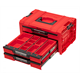 Skrzynka z szufladami Qbrick System PRO 2.0 DRAWER 3 TOOLBOX EXPERT RED