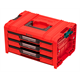 Skrzynka z szufladami Qbrick System PRO 2.0 DRAWER 3 TOOLBOX EXPERT RED