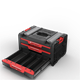 Skrzynka z szufladami Qbrick System PRO 2.0 DRAWER 3 TOOLBOX PROFI BASIC