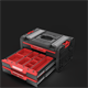 Skrzynka z szufladami Qbrick System PRO 2.0 DRAWER 3 TOOLBOX PROFI EXPERT