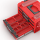 Skrzynka z szufladami Qbrick System PRO 2.0 DRAWER 3 TOOLBOX PROFI EXPERT RED Ultra HD Custom