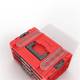 Skrzynka z szufladami Qbrick System PRO 2.0 DRAWER 3 TOOLBOX PROFI EXPERT RED Ultra HD Custom