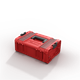 Skrzynka narzędziowa Qbrick System PRO 2.0 TECHNICIAN CASE PROFI RED Ultra HD