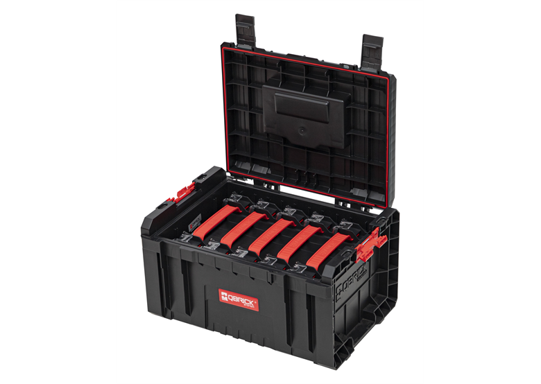 Skrzynka z 5 organizerami Qbrick System PRO 2.0 TOOLBOX + 5x PRO ORGANIZER MULTI